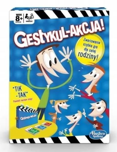 Gestykul-Akcja Gra Rodzinna Hasbro