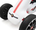 DUŻY SPORTOWY GOKART NA PEDAŁY POJAZD ABARTH CZARNY #B1