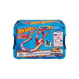 Hot Wheels Track Builder Kaskaderska pętla ognia Zestaw do zabawy HMC04 MATTEL