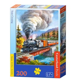 Puzzle układanka 200 elementów Pociąg 7+ CASTORLAND