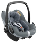 Pebble Pro i-Size Maxi-Cosi + Frotte fotelik samochodowy od urodzenia do ok. 12 miesiąca życia 45 cm do 75 cm - Essential Grey