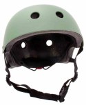 Kask rowerowy dla dzieci HEART BIKE - Love 2 RIDE, rozm. S, 50-54 cm z lampką LED i klipsem magnetycznym Pistachio