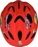 Kask dziecięcy Neonn rozmiar S 48-52 cm - czerwony strażak