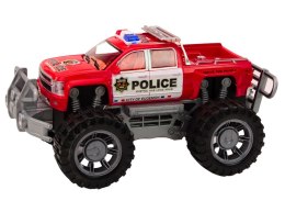 Samochód Policyjny Pickup Czerwony Terenowy Wóz Policji