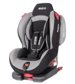 F500i EVO ISOFIX 9-25 kg SPARCO fotelik samochodowy - szary