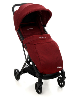 RIVA Coto Baby kompaktowy wózek spacerowy 7kg do 18kg - 29/Red linen