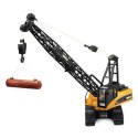 Dźwig zdalnie sterowany na pilota RC H-Toys 1572 gąsiennicowy 15CH 2.4Ghz 1:14