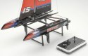 Binary Catamaran RTR (2.4GHz, 2CH, Wysokość 710mm, Długość 390mm) - Czerwona