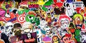 Naklejki Sticker Bomb 50sztuk mix