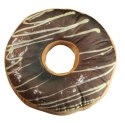 Poduszka dekoracyjna DONUT czekoladowy z lukrem