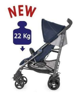 LITE WAY3 TOP Chicco wózek spacerowy do 22kg waga 7,5kg pałąk śpiworek - Red Berry