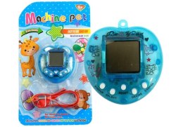 Gra Elektroniczna Tamagotchi Niebieska z krótkim łańcuszkiem