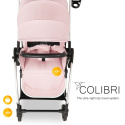 HAUCK COLIBRI Ultralekki wózek spacerowy 6,9 kg ładowność do 25 kg - MELANGE ROSE