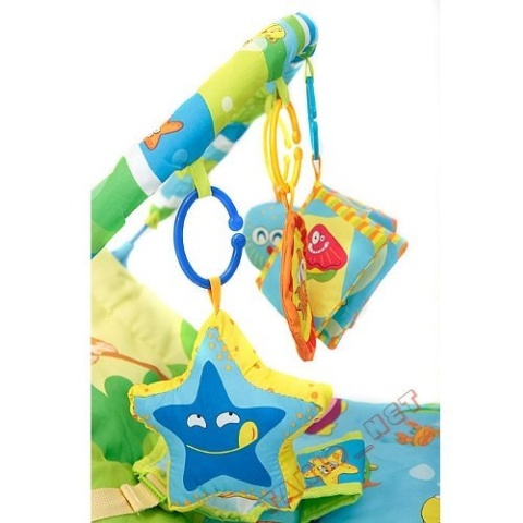 Bujaczek leżaczek Kinderkarft Fishing Monkey