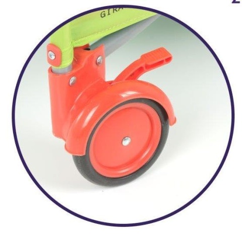 Giraffe Quatro łóżeczko turystyczne