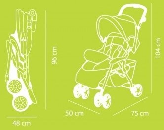 Wózek spacerowy CIAK Primi Sogni