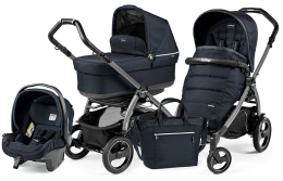 BOOK 51 S POP-UP COMPLETO MODULAR 3w1 Peg Perego - luxe blue night