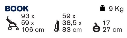 BOOK COMPLETO Peg Perego wózek spacerowy