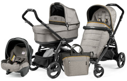 BOOK PLUS POP-UP COMPLETO MODULAR 3w1 Peg Perego - luxe grey