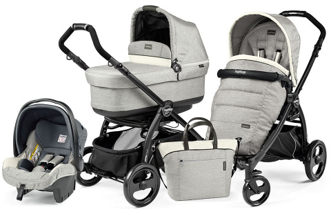 BOOK PLUS POP-UP COMPLETO MODULAR 3w1 Peg Perego - luxe opal