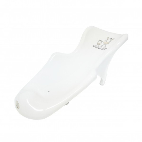 Fotelik do kąpieli "ZEBRA" Maltex Baby (6609) biały