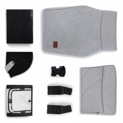 EVERYDAY Kinderkraft Wózek wielofunkcyjny 2w1 - Dark Grey