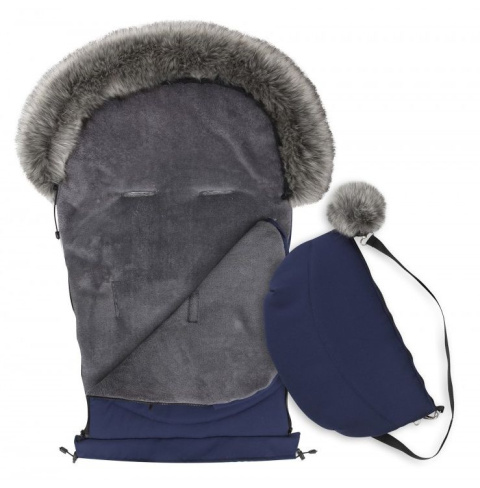 Eskimos Baby Merc śpiworek do wózka lub sanek z możliwością regulowania długości NS/3