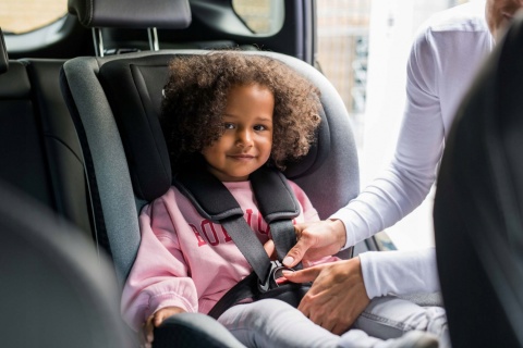 MoMi BAHARI fotelik samochodowy Isofix 9-36 kg - Turkusowy