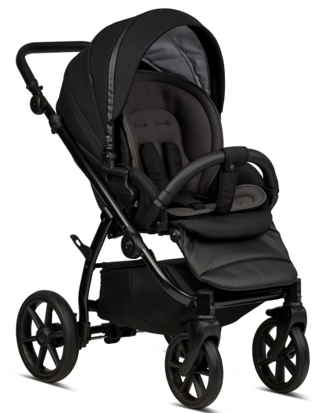 Uno 3 + Black Edition Tutis 2w1 wózek wielofunkcyjny do 22 kg - 100 Charcoal