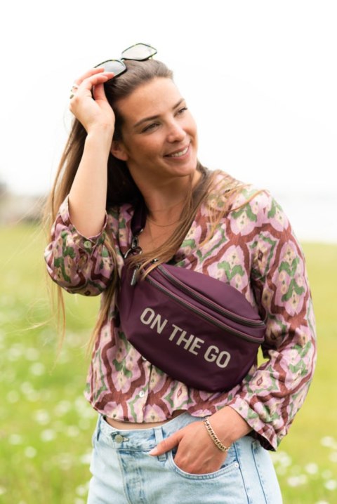 Childhome Nerka Banana Bag Aubergine