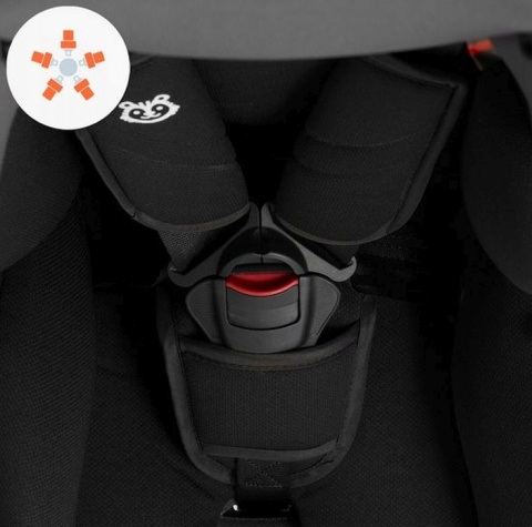 Babytiger MALI fotelik samochodowy 9-36 kg - szary