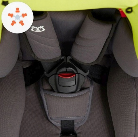 Babytiger MALI fotelik samochodowy 9-36 kg - żółty