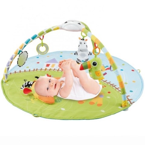 WOOPIE BABY Interaktywna Mata Edukacyjna Sensoryczna 8 Melodii Projektor Motyw Farma