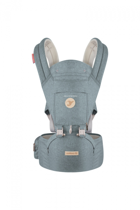 Nosidełko HONEY Colibro 12w1 nosidło dla dzieci od 3 do 24 miesięcy, do 18kg - Cool