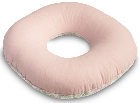 Poduszka Poporodowa Koło Poporodowe Sensillo - PALMY BRUDNY RÓŻ