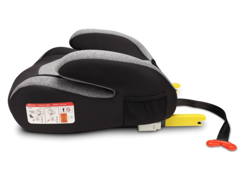 LUUK FIX Lionelo Fotelik samochodowy Isofix 22-36kg - GREY