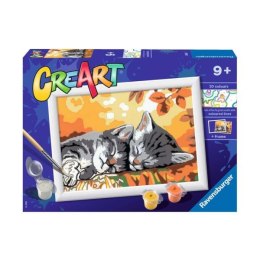 Malowanka CreArt: Jesienne kotki 289325 RAVENSBURGER malowanie po numerach