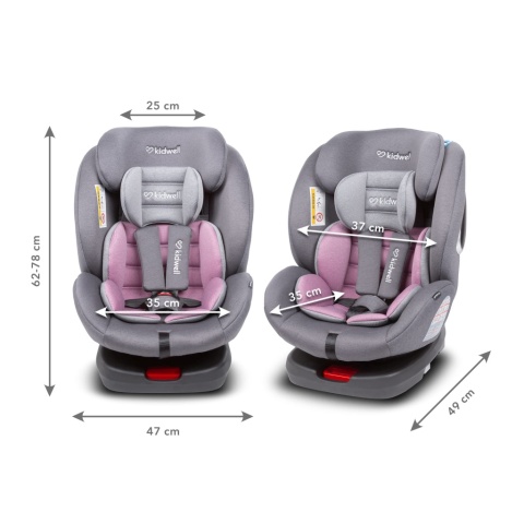 VENTURA Kidwell Fotelik samochodowy 0-36 kg Isofix - Heather