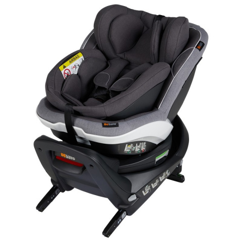BeSafe iZi Twist B-E i-Size obrotowy fotelik samochodowy 0-18 kg - metalic melange 02
