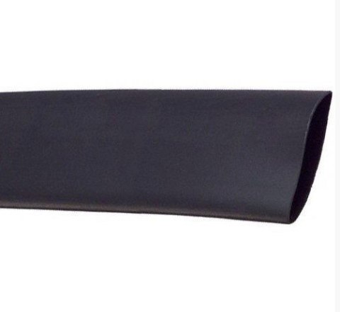 Rurka koszulka termokurczliwa 10mm Czarna 1m 2:1