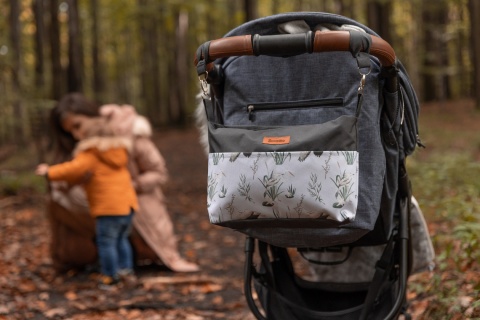 SENSILLO organizer do wózka – SZARY ŻURAWIE