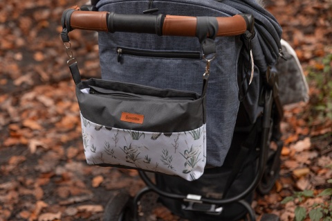 SENSILLO organizer do wózka – SZARY ŻURAWIE