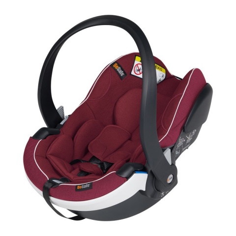 iZi Go Modular X1 i-Size BeSafe fotelik samochodowy 0-13 kg 0-1 roku - burgund melange