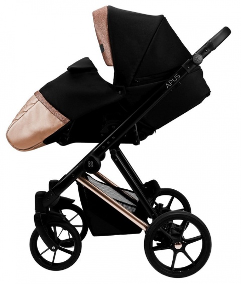 APUS CHIC 2w1 Dada Prams wózek dziecięcy - Golden Rose