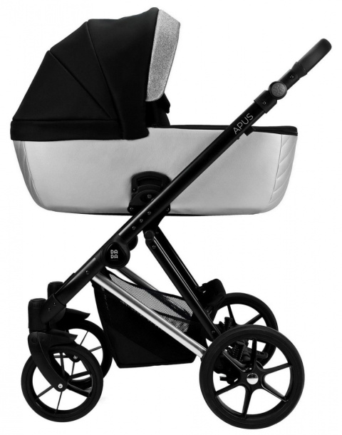 APUS CHIC 2w1 Dada Prams wózek dziecięcy - Silver