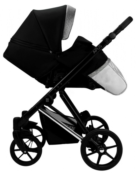 APUS CHIC 2w1 Dada Prams wózek dziecięcy - Silver