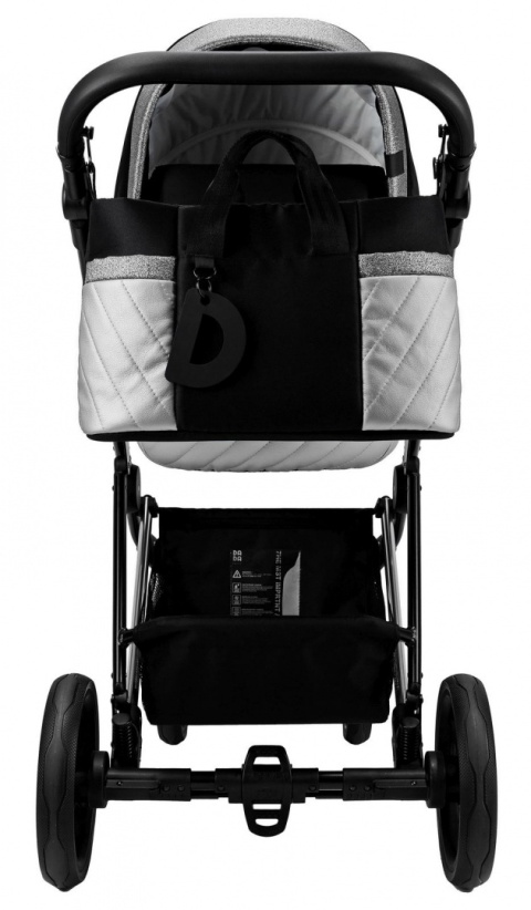 APUS CHIC 2w1 Dada Prams wózek dziecięcy - Silver