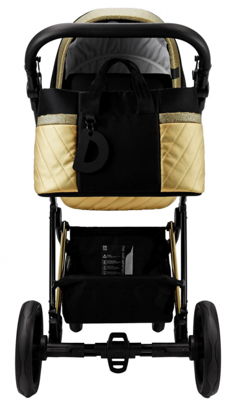 APUS CHIC 3w1 Dada Prams wózek dziecięcy z fotelikiem Kite 0-13kg - Gold