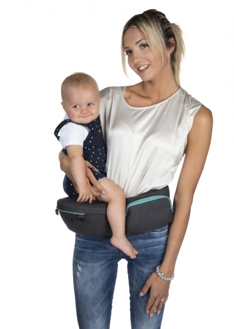 Chicco HIP SEAT Nosidło 3m+ - PIRATE BLACK