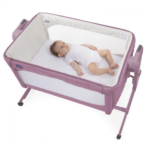 Next2me Magic Chicco 0m+ łóżeczko dostawne - BLOSSOM